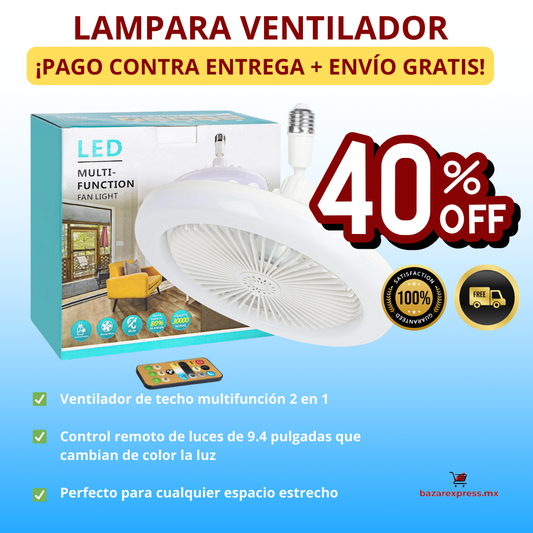 LAMPARA  VENTILADOR