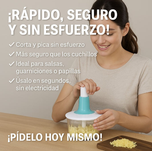 HAND PAT - Procesador de alimentos manual 🥕